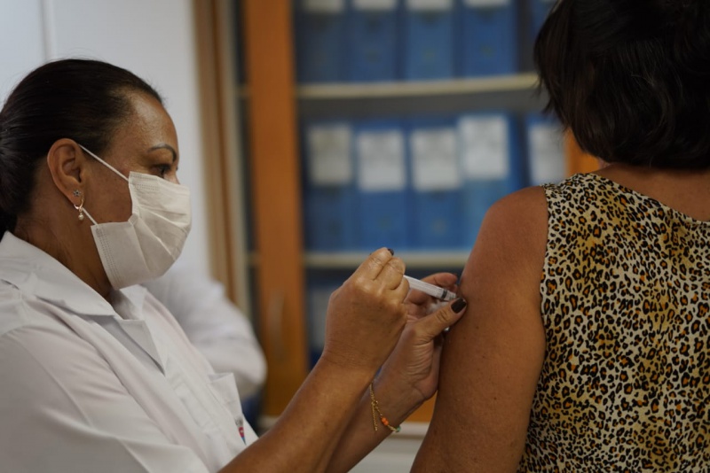 A Campanha Nacional de Vacinação contra Gripe começou no último dia 23 de março. (Foto: André Sobral / Divulgação PMV)
