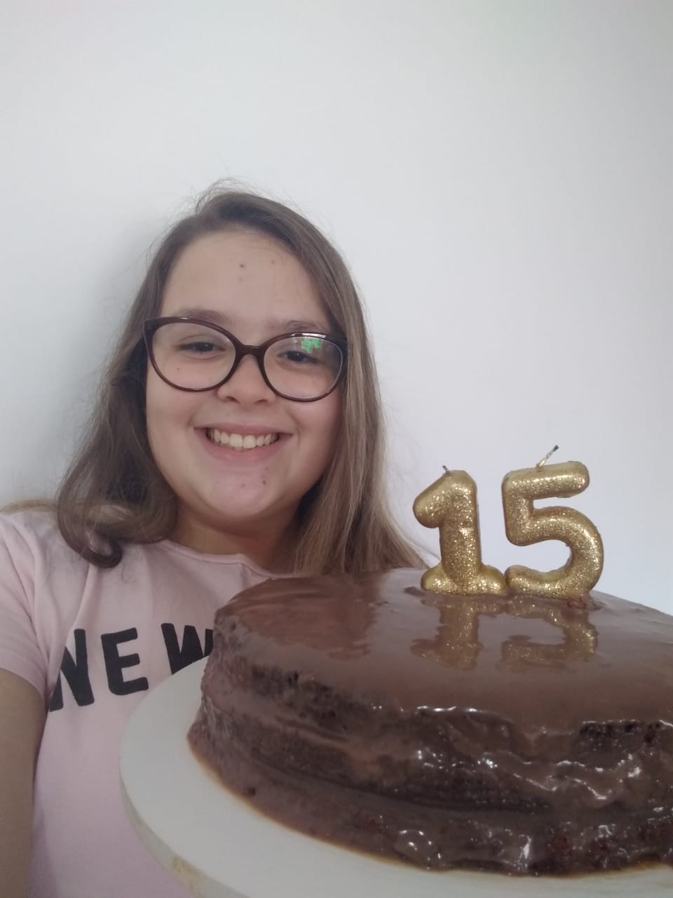 Isadora, além dos parabéns dos vizinhos, ganhou uma festa entre familiares. (Foto: Acervo Pessoal)