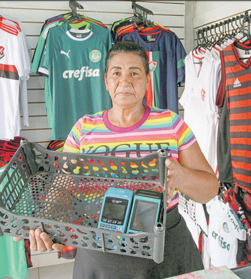 Eliete Soares, 55 anos (Foto: Kadidja Fernandes / AT)