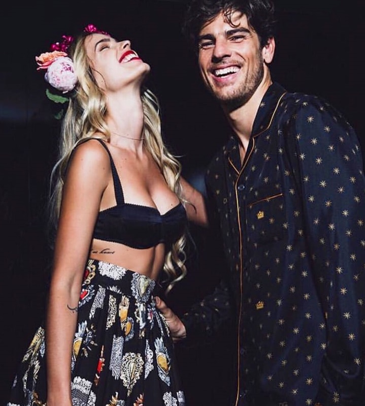 Modelo Yasmin Brunet e o ex-marido Evandro Soldat (Foto: )