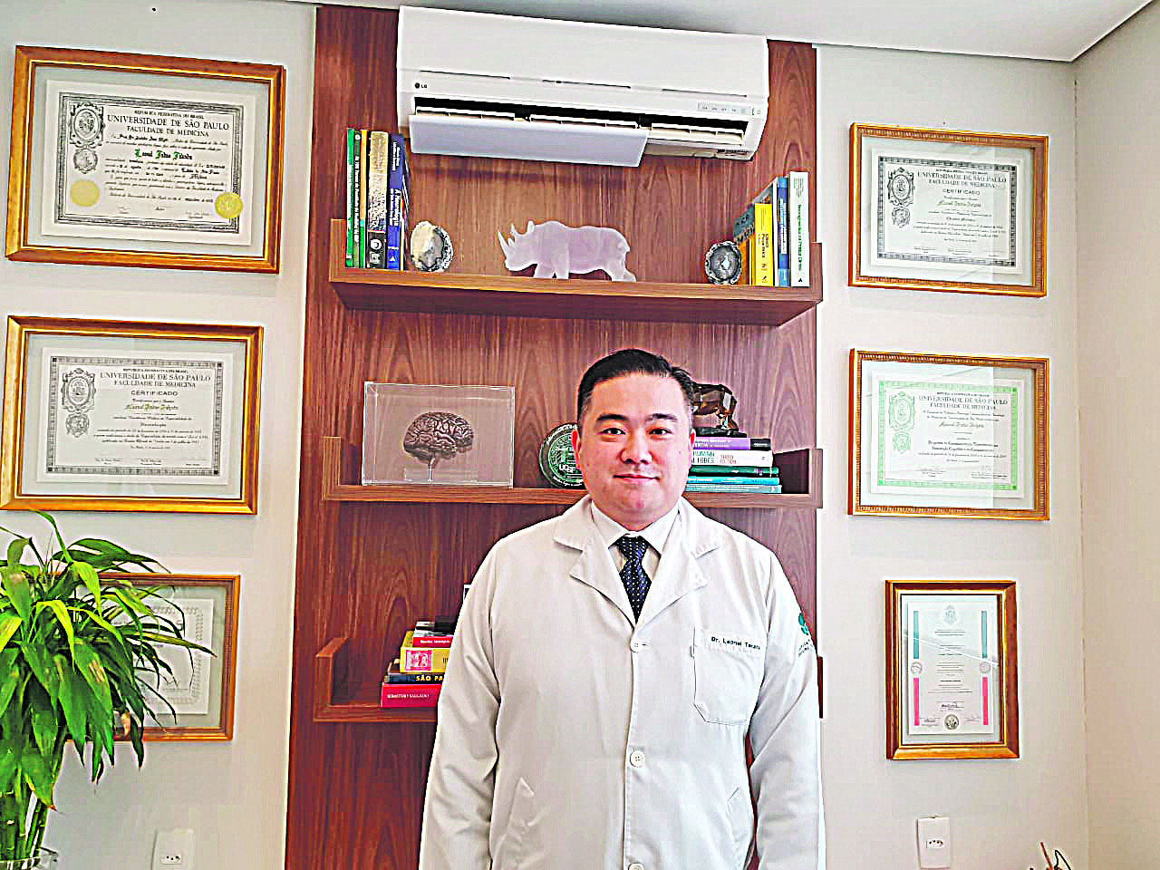 Neurologista Leonel Takada (Foto: Acervo Pessoal)