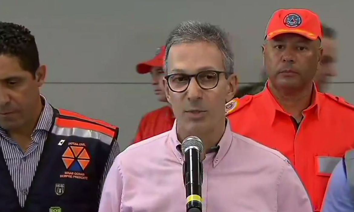 O governador de Minas Gerais, Romeu Zema (Foto: Divulgação/ TV NBr)