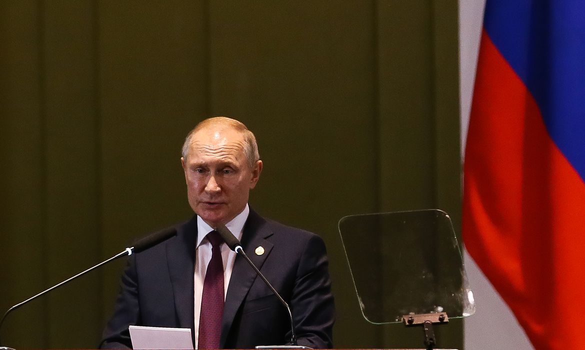 O presidente Vladimir Putin (Foto: Valter Campanato/ Agência Brasil)