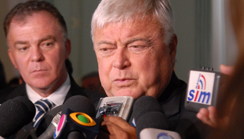 Ricardo Teixeira, durante sua passagem pelo Espírito Santo em 2011 (Foto: Kadidja Fernandes / Arquivo AT)