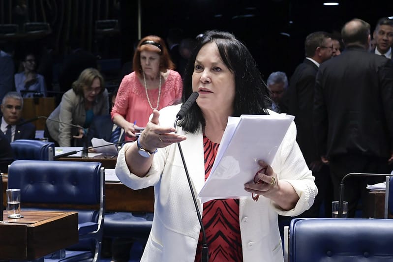 Senadora criticou fala de Bolsonaro (Foto: Divulgação)