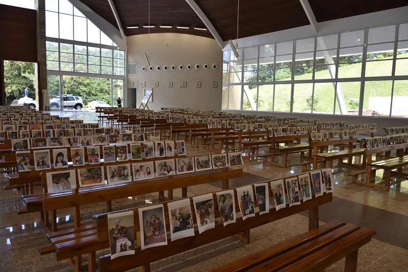 Paulo Main/divulgação Santuário Nossa Senhora da Saúde, em Ibiraçu: três mil fotografias (Foto: Paulo Dubberstein Main - Portal Mãe da Saúde)