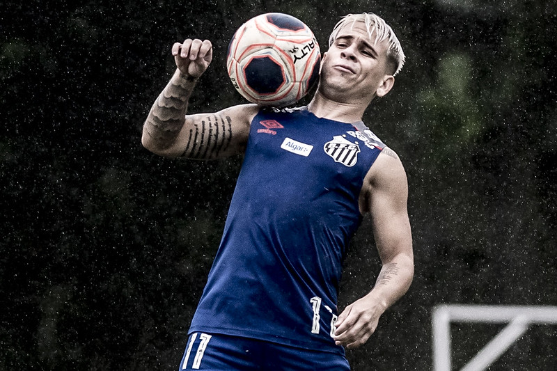Soteldo continua no Santos (Foto: Ivan Storti/SantosFC)