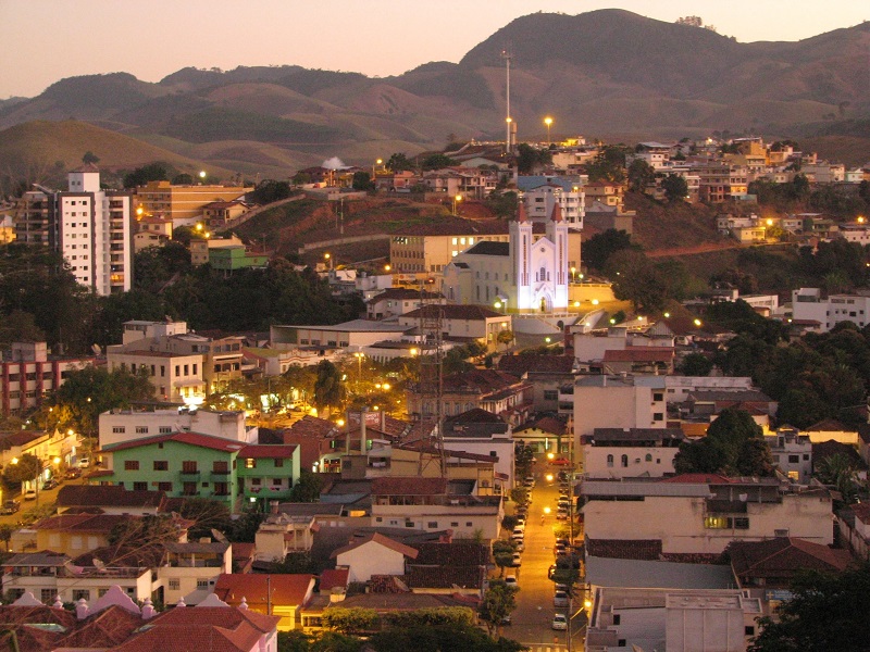 Vista da cidade de Alegre (Foto: Alessandro de Paula)