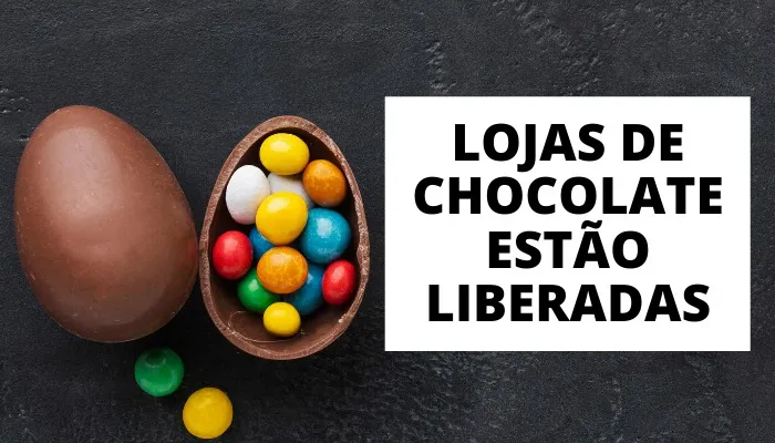 Imagem ilustrativa da imagem Lojas de chocolate autorizadas a voltar a funcionar