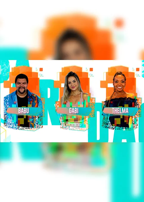 Imagem ilustrativa da imagem Thelma, Babu e Gabi estão no paredão do BBB 20