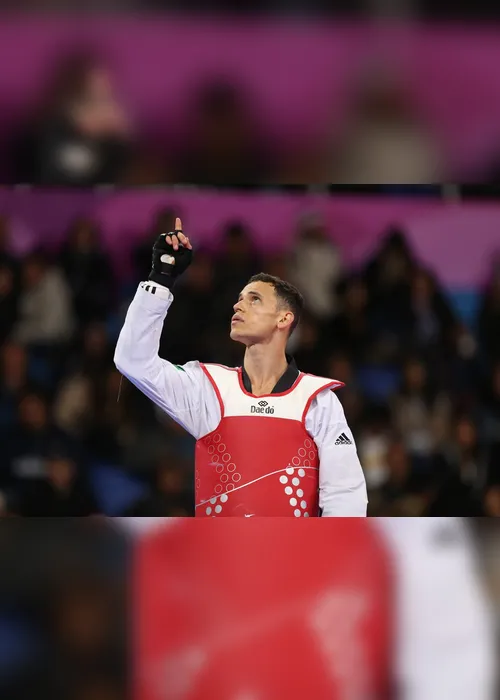 Imagem ilustrativa da imagem Ícaro Miguel se torna líder do ranking mundial do tae kwon do