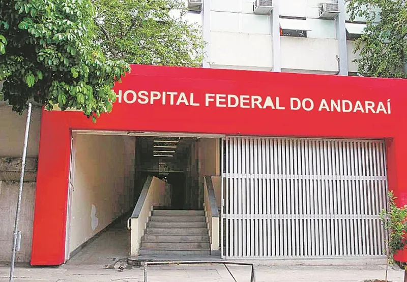 Hospital Federal do Andaraí, no Rio de Janeiro, onde os profissionais selecionados irão trabalhar