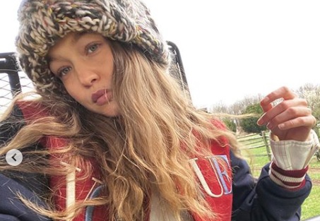 A modelo Gigi Hadid (Foto: Reprodução/ Instagram @gigihadid)