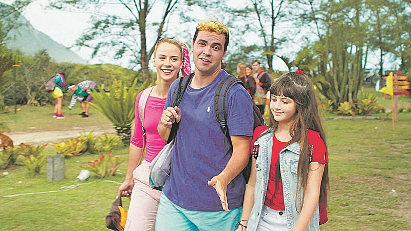 “Luccas Neto em Acampamento de Férias 2” (Foto: Divulgação)