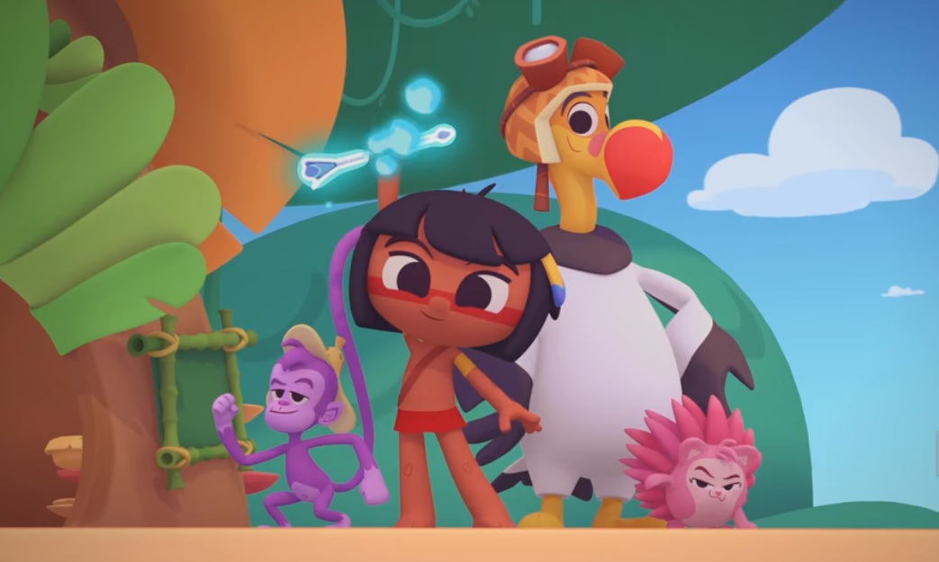 Animação Tainá e os Guardiões da Amazônia (Foto: Reprodução/ Netflix)