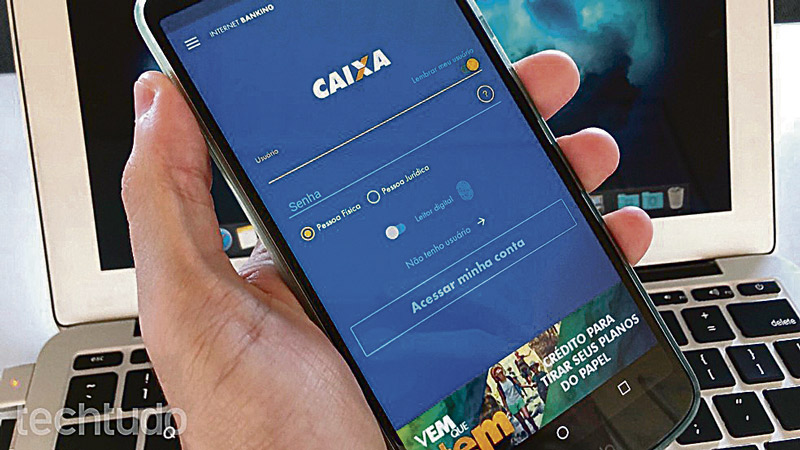 Aplicativo da Caixa: cobrança maior ao longo do contrato por causa do adiamento de três meses no pagamento da prestação da casa própria (Foto: Divulgação)