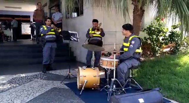 Banda de Música da Polícia Militar comemora aniversário  - PMES