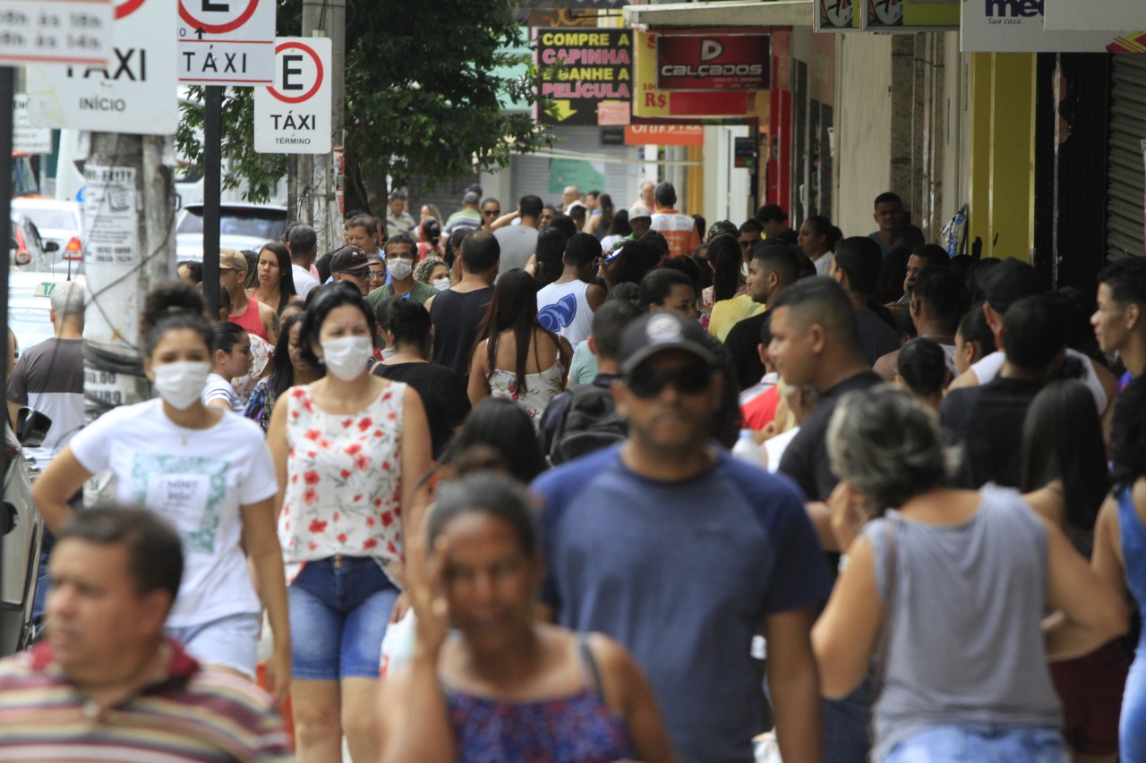 Movimentação em Cariacica (Foto: Kadidja Fernandes)