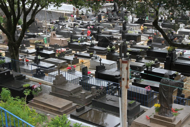 Cemitério de Santo Antônio, em Vitória (Foto: Leone Iglesias/Arquivo AT)