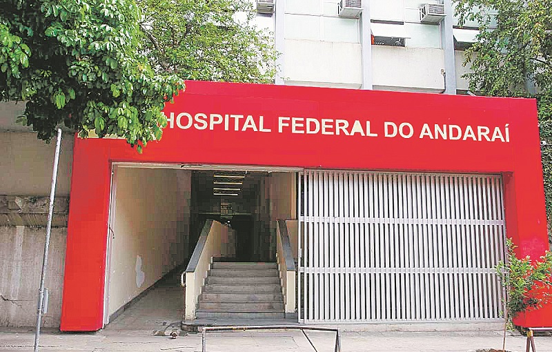 Hospital Federal do Andaraí, no Rio de Janeiro, onde os profissionais selecionados irão trabalhar (Foto: Divulgaçõ)