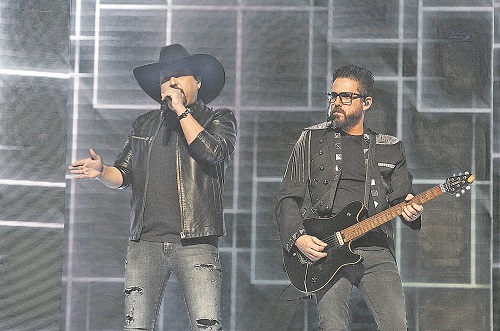 Edson e Hudson (Foto: AG News)