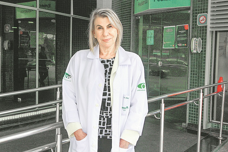 Médica Eliana Caser disse que, por causa do coronavírus, vai haver escassez de tudo, incluindo recursos humanos (Foto: Kadidja Fernandes/AT)