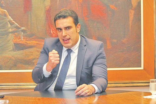 Erick Musso: Comissão estudará cortes (Foto: Leone Iglesias – 25/04/2019)