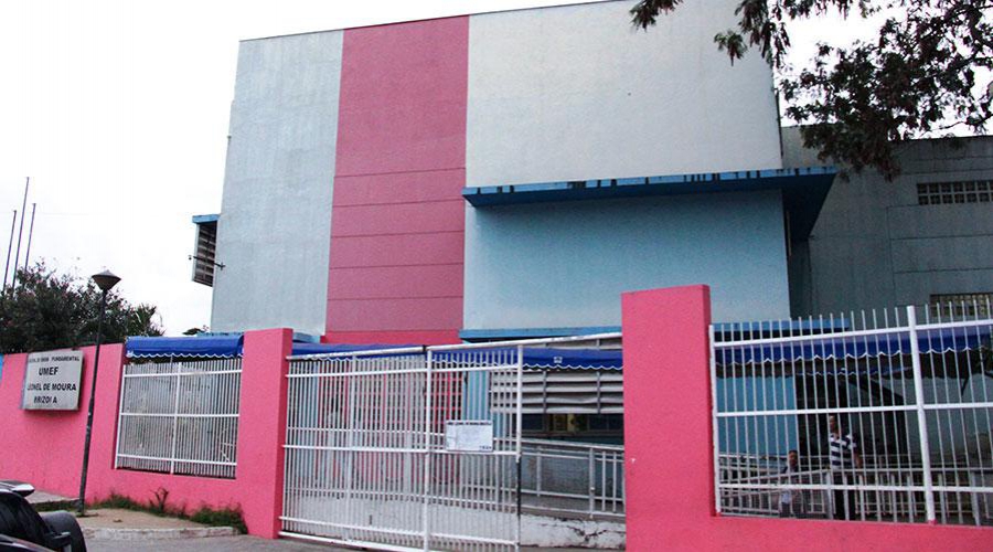 Escola municipal Leonel de Moura Brizola, onde professor deu aulas (Foto: Divulgação/PMVV)