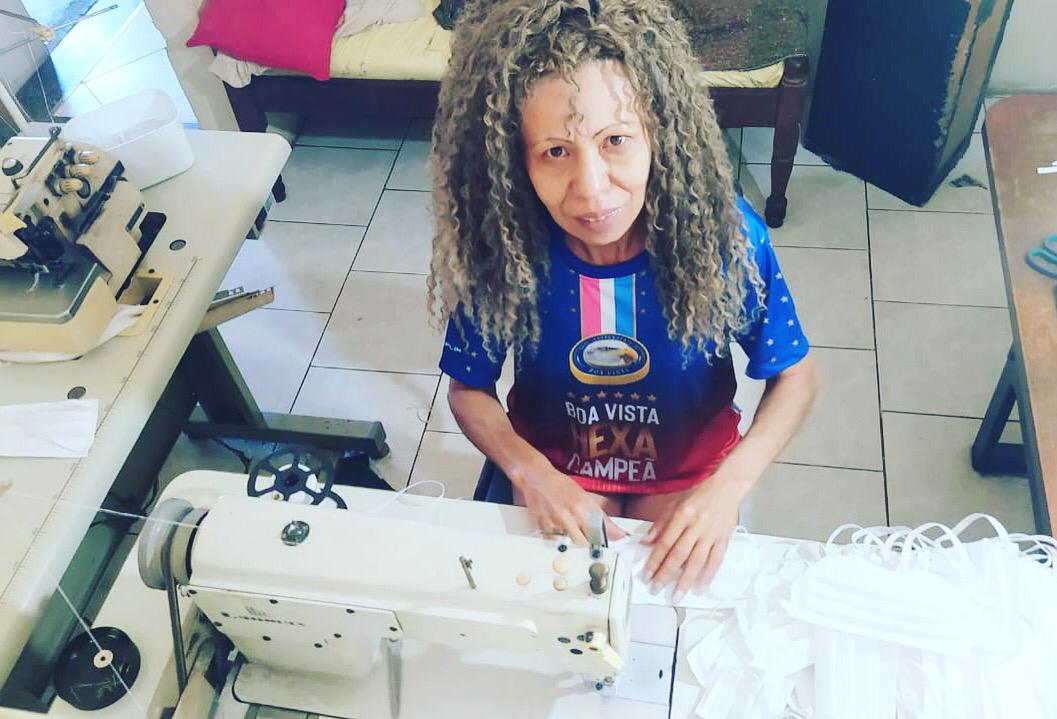 Boa Vista quer produzir 10 mil máscaras (Foto: Facebook / Boa Vista)