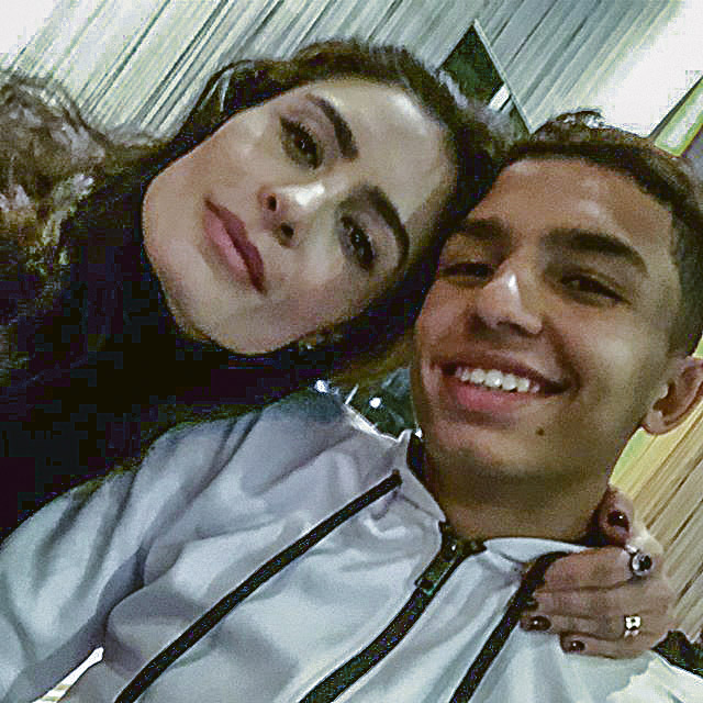 Franciely com o filho Lucas, de 18 anos, que joga futebol (Foto: Reprodução / Instagram)