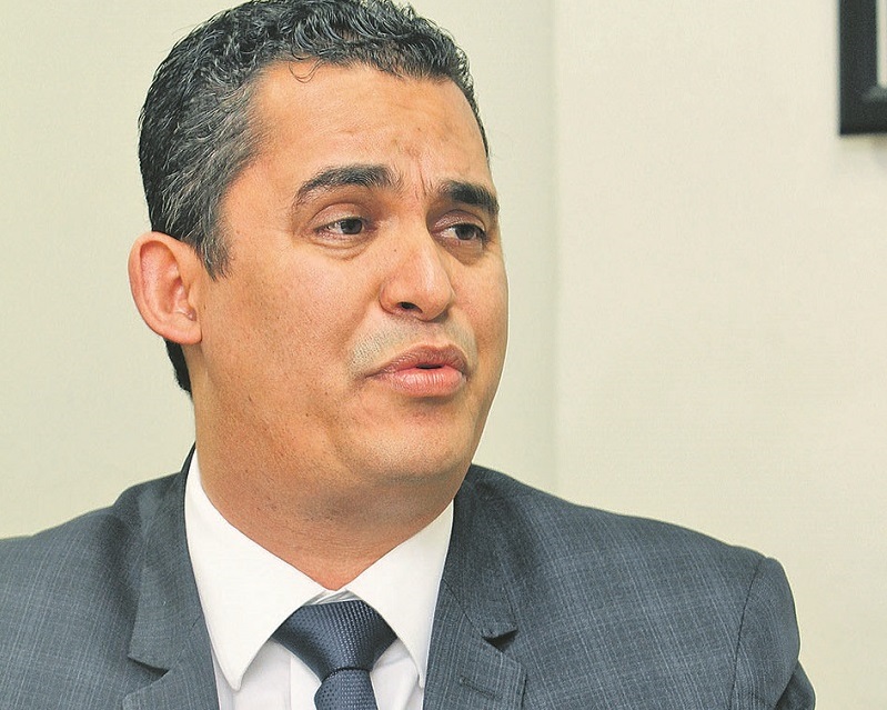Gilson Daniel: “boia de salvação” (Foto: Leonardo Bicalho — 25/03/2017)