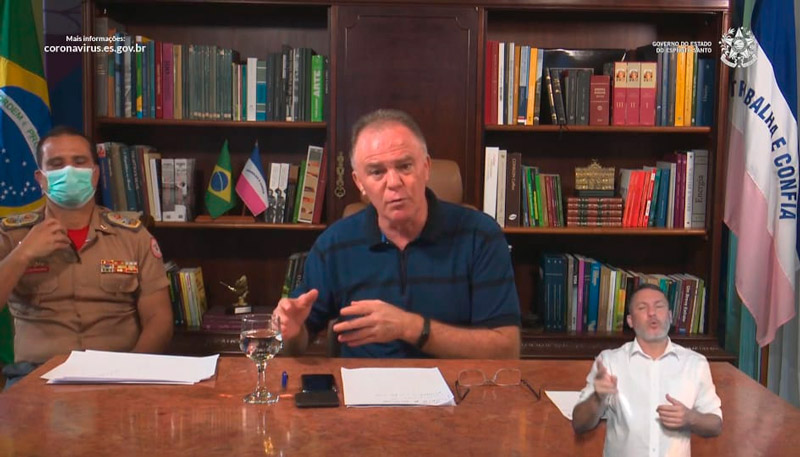 Governador Renato Casagrande (Foto: Reprodução / Youtube)