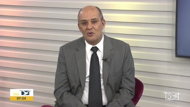 Roberto Fernandes, 61, morreu em São Luís após quatro semanas internado (Foto: Reprodução/ TV Mirante/ TV Globo)