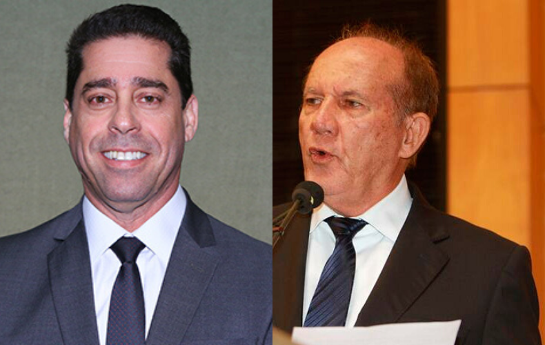 Marcelo Santos e o ex-deputado Luiz Durão (Foto: Reprodução)