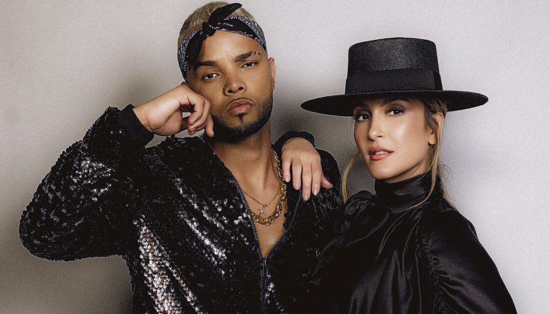 MC Zaac e Cláudia Leitte (Foto: Divulgação)