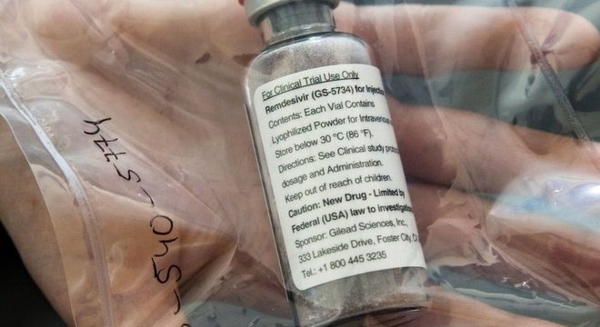 Medicamento remdesivir, em estudo contra o coronavírus (Foto: Getty Images)
