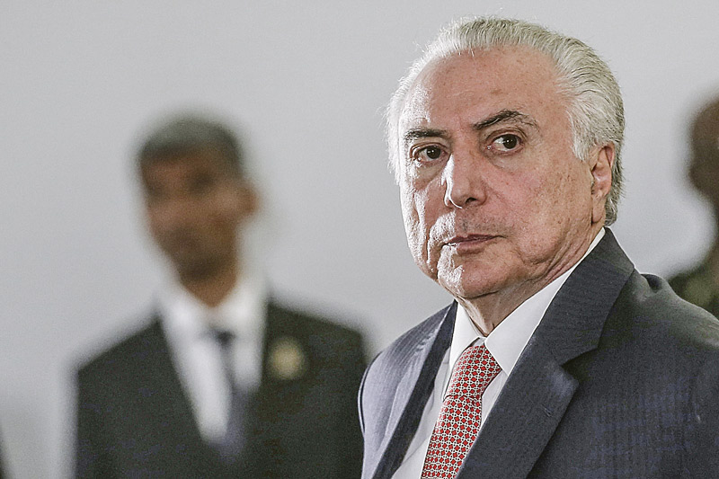 Ex-presidente da República, Michel Temer, afirmou que que Congresso e governo federal devem criar um projeto único para a reforma tributária, com base nos textos que já tramitam no Legislativo e a proposta do Executivo (Foto: Coluna Cláudio Humberto)