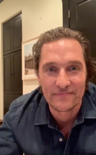 O ator Matthew McConaughey (Foto: Reprodução/ Instagram @officiallymcconaughey)