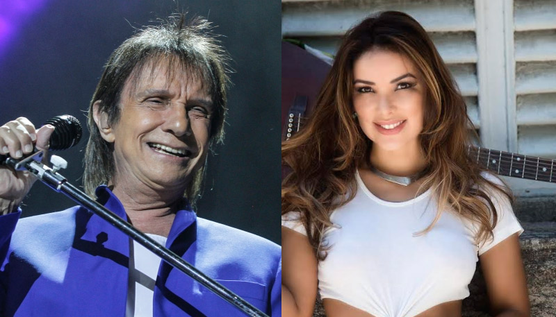 Roberto Carlos e Liah farão dueto na nova música (Foto: Divulgação)