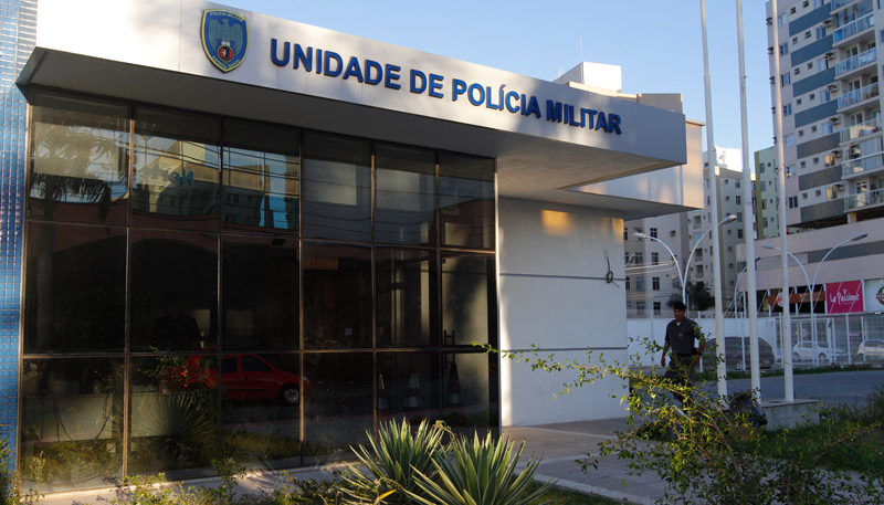 12ª Companhia da Polícia Militar em Jardim Camburi (Foto: Thiago Coutinho / Arquivo AT)