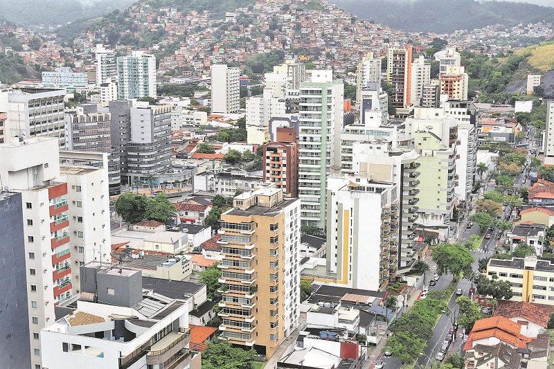 Vista aérea de Vitória (Foto: Arquivo AT)