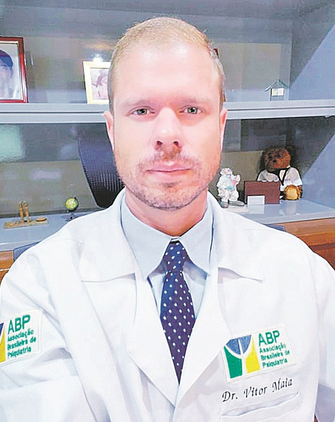 Vitor Maia, Diretor-Secretário da Associação dos Psiquiatras do ES (Apes) (Foto: Divulgação)