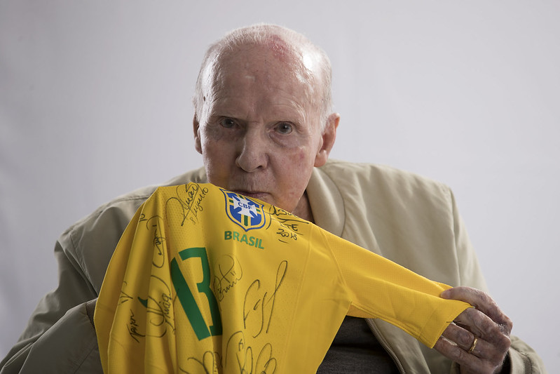 Zagallo é sinônimo de Seleção Brasileira (Foto: Lucas Figueiredo/CBF)