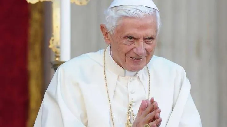 O Papa emérito Bento XVI