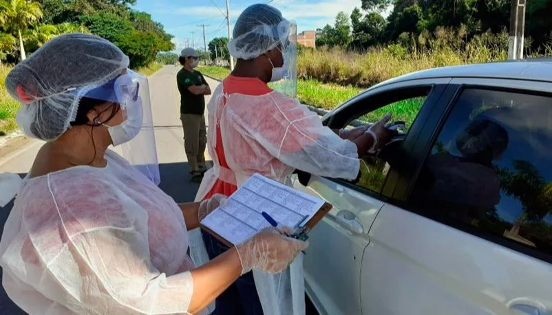 Imagem ilustrativa da imagem Aldeias indígenas recebem barreiras sanitárias contra a covid-19