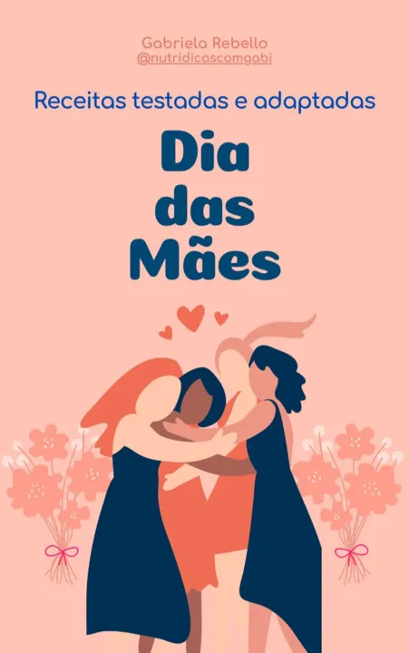 Imagem ilustrativa da imagem E-book dá dicas de receitas especiais para o Dia das Mães