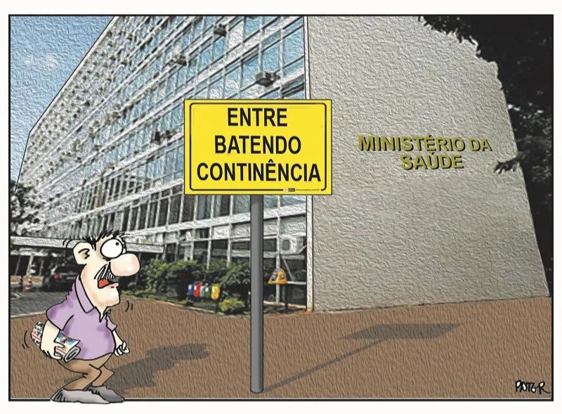 Imagem ilustrativa da imagem Militares na Saúde é o tema da Charge do Dia