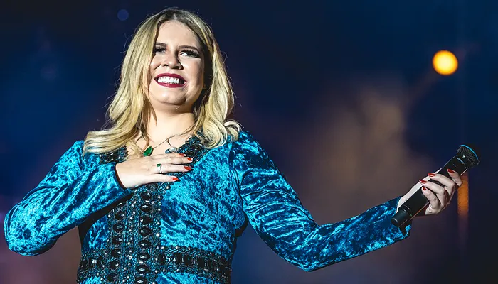 Imagem ilustrativa da imagem Marília Mendonça testa positivo para covid-19 e cancela show
