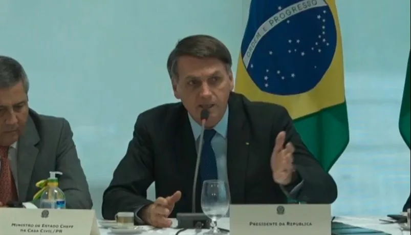 Imagem ilustrativa da imagem Leia tudo o que foi dito na reunião entre Bolsonaro e seus ministros
