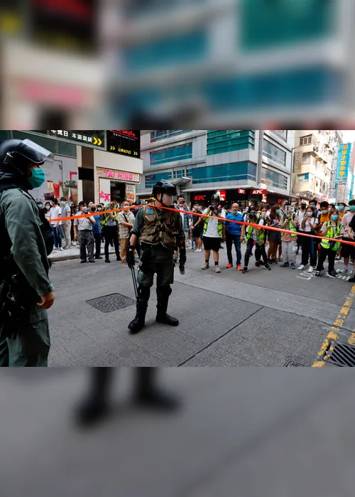 Imagem ilustrativa da imagem Lei sobre hino chinês provoca protestos e 300 prisões